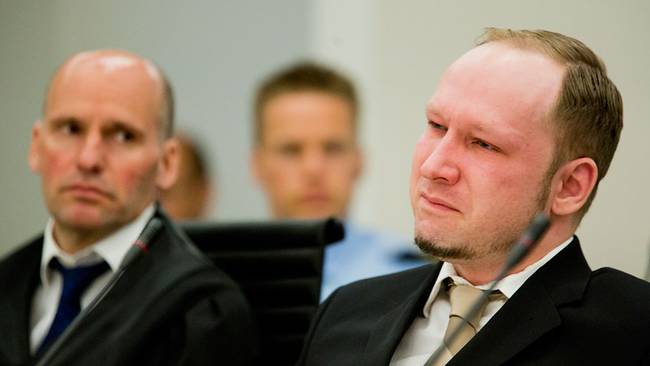Norwegian mass murderer Breivik to study political science at Oslo University